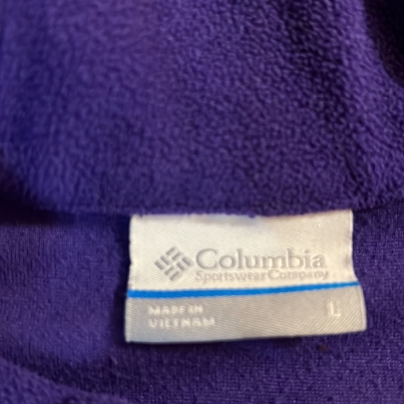 Women’s Columbia half zip fleece pullover size Large - Picture 2 of 4